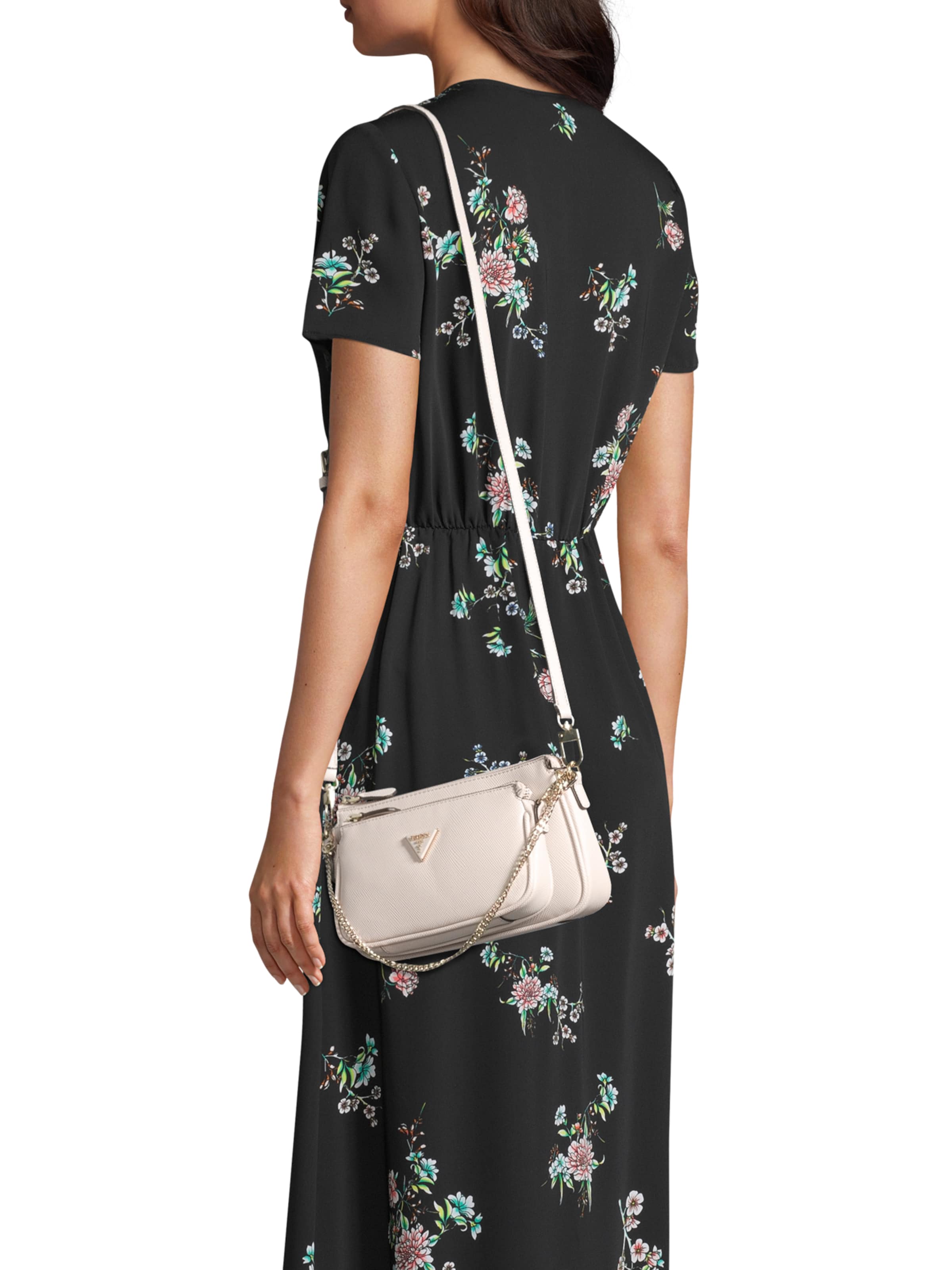 GUESS Umhängetasche 'Noelle II' in Beige