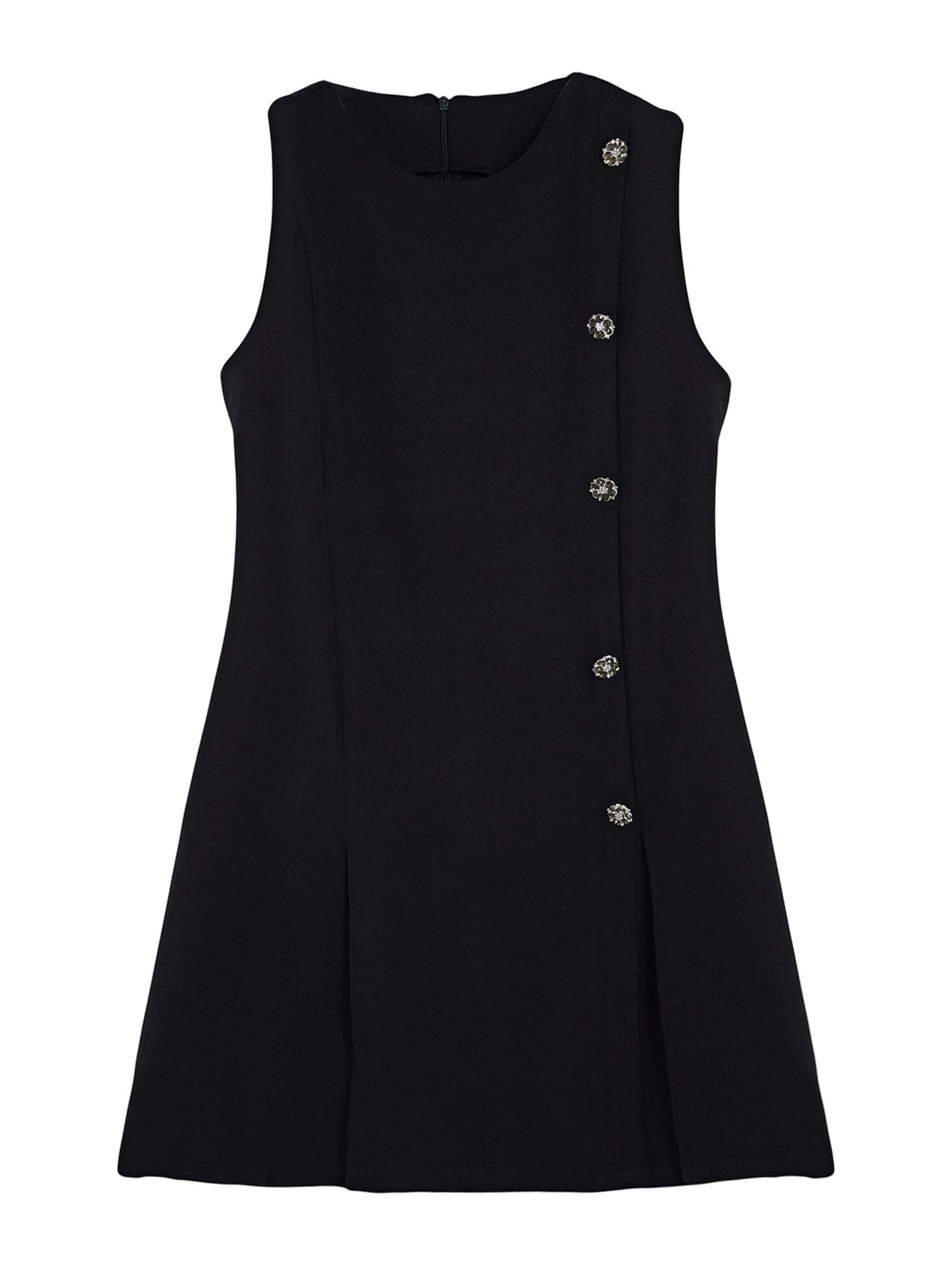 Trendyol Obleka | črna barva: sprednja stran