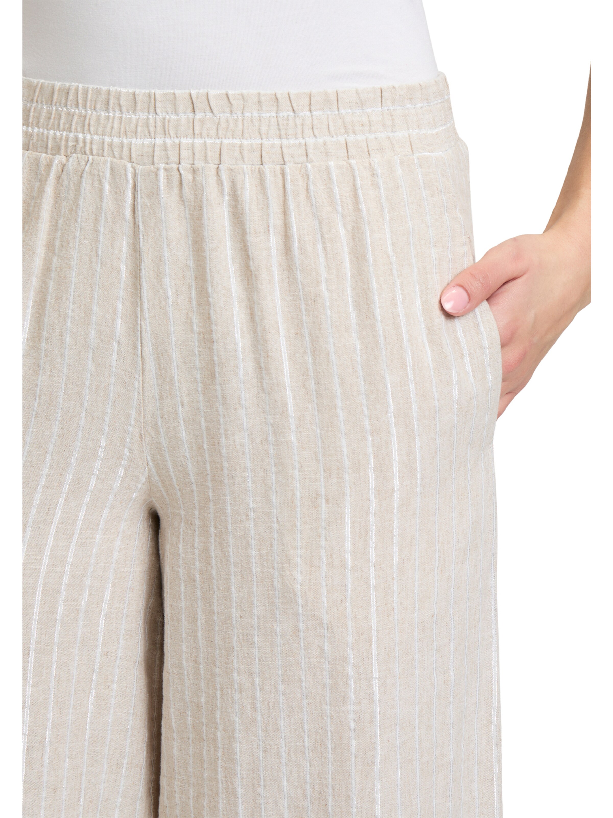 Loosefit Pantalon Cartoon en beige