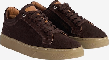 Desa Slip-on 'Schnürschuhe' in Brown: front