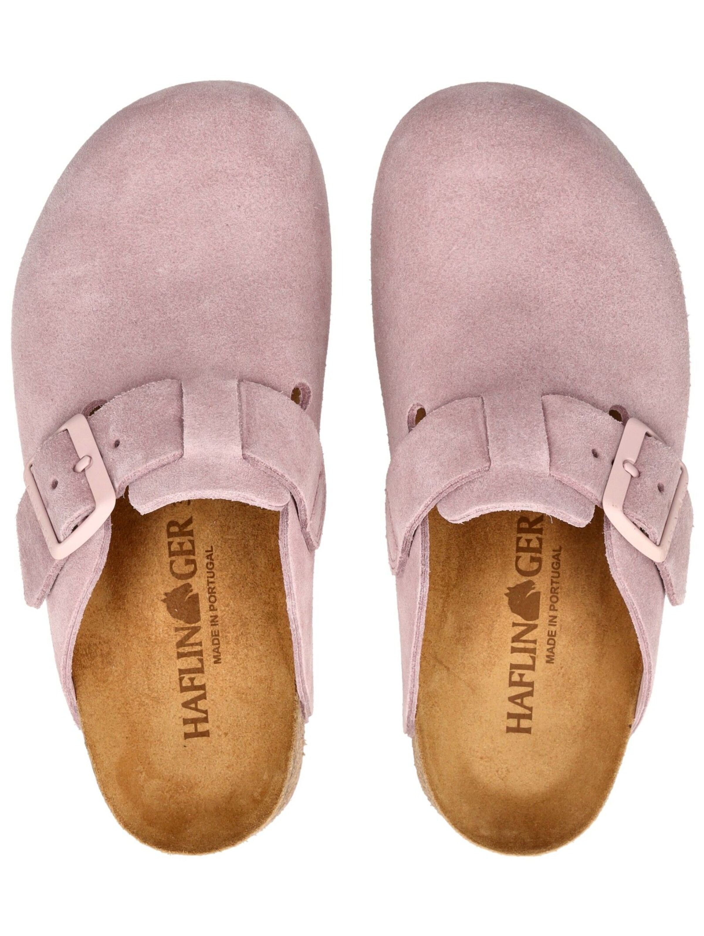Pantoufle HAFLINGER en rose
