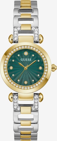 Ceas analogic 'Ginger' de la GUESS pe argintiu: față