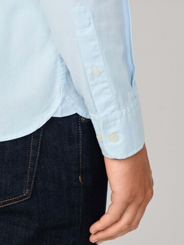 Hackett London Regular fit Overhemd 'Ess' in Blauw