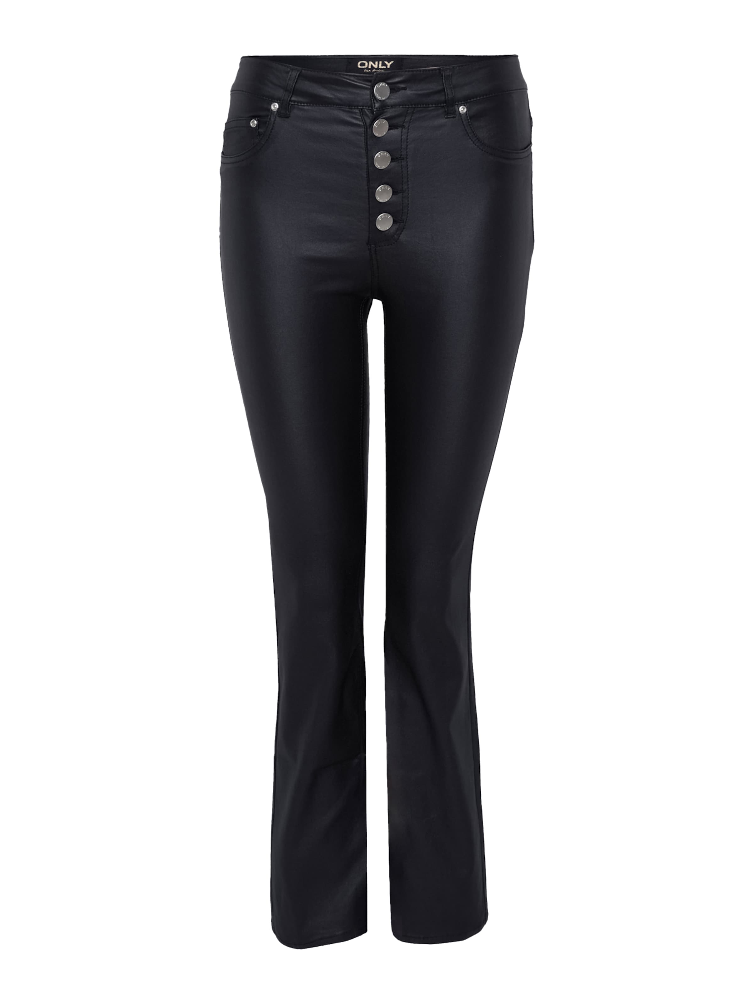 Only Petite Расклешенный Штаны 'ONLBLUSH-GOSH' в Черный: спереди