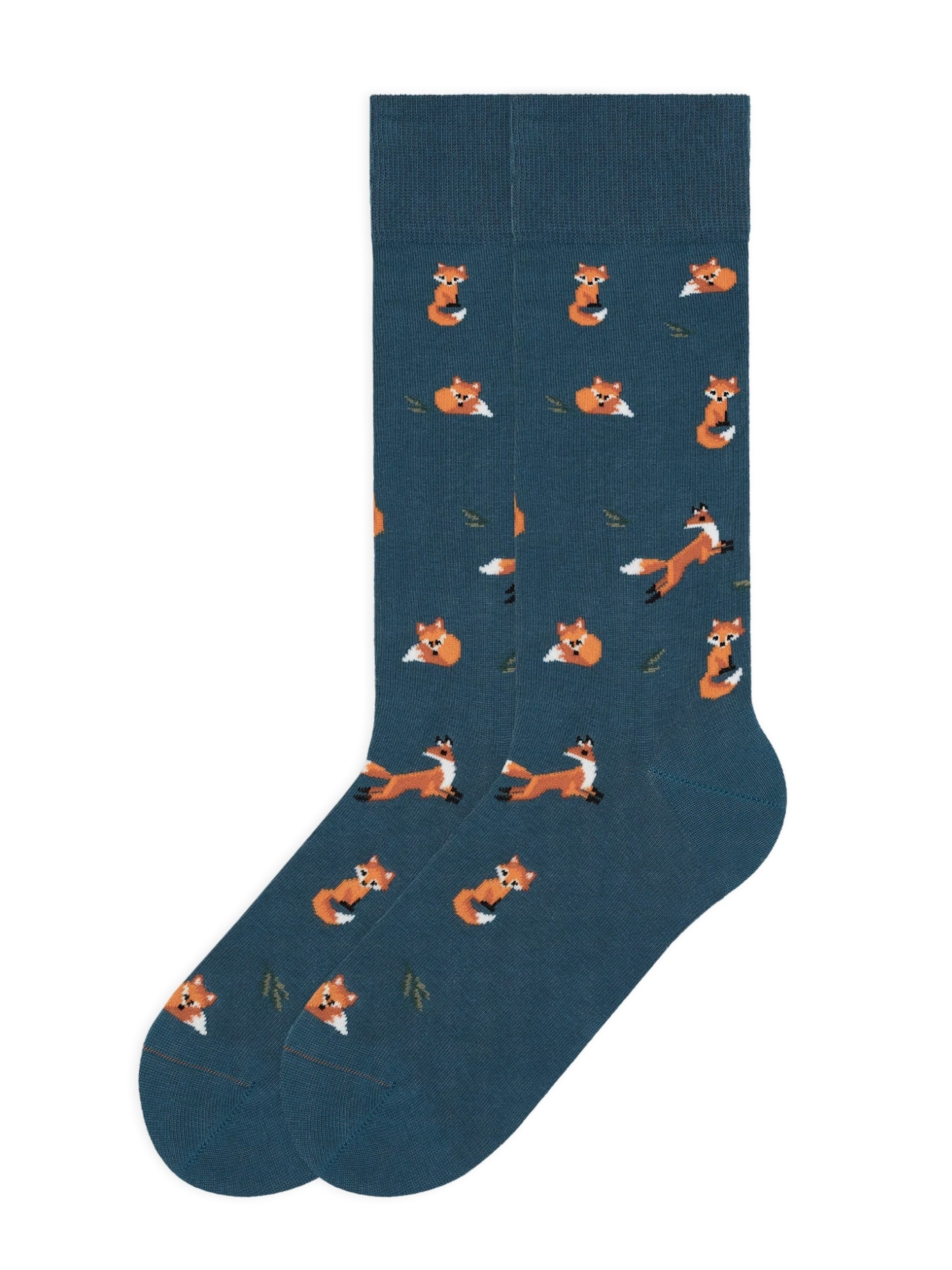 Von Jungfeld Socks 'Best of Icons' in Blue: front