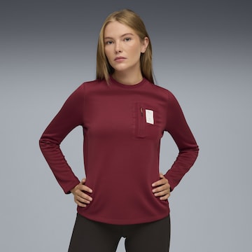 PUMA Sportsweatshirt 'Puma x Saysky' in Rot: Vorderseite