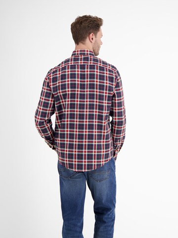 LERROS Regular fit Button Up Shirt in Red