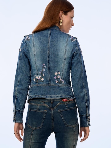 Desigual Prehodna jakna | modra barva