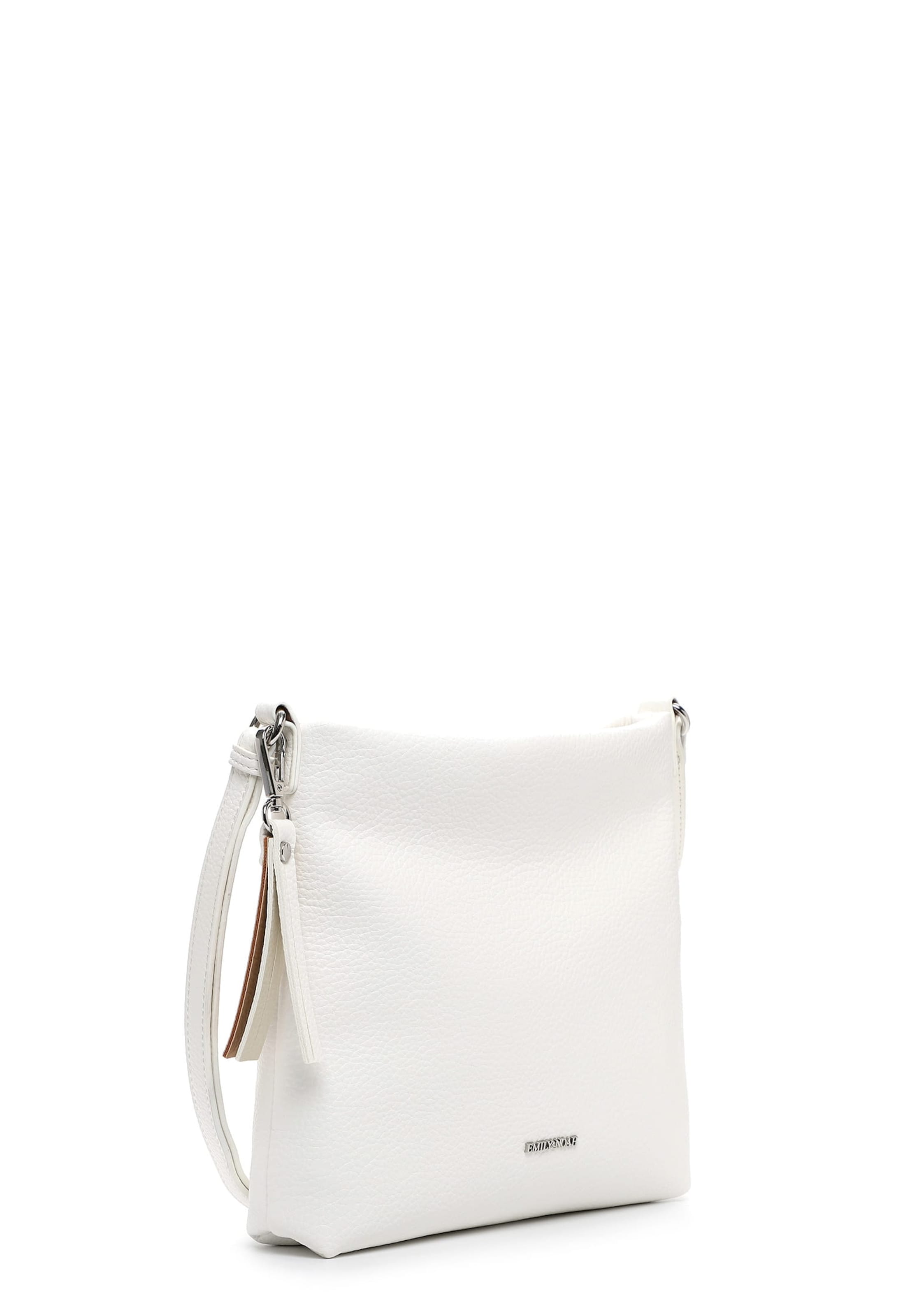 Borsa a tracolla 'Jeanine' di Emily & Noah in bianco