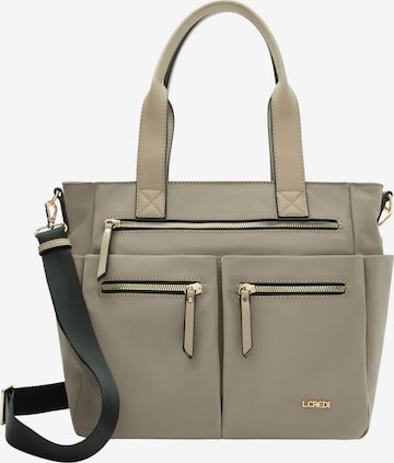Sac bandoulière 'Odeta' L.CREDI en beige : devant