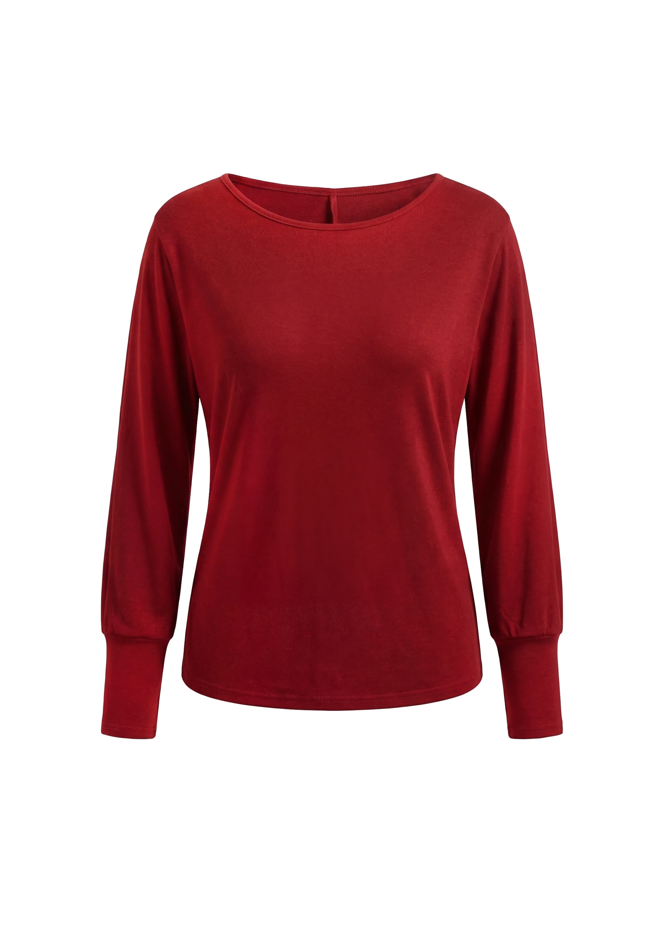 T-shirt usha WHITE LABEL en rouge : devant
