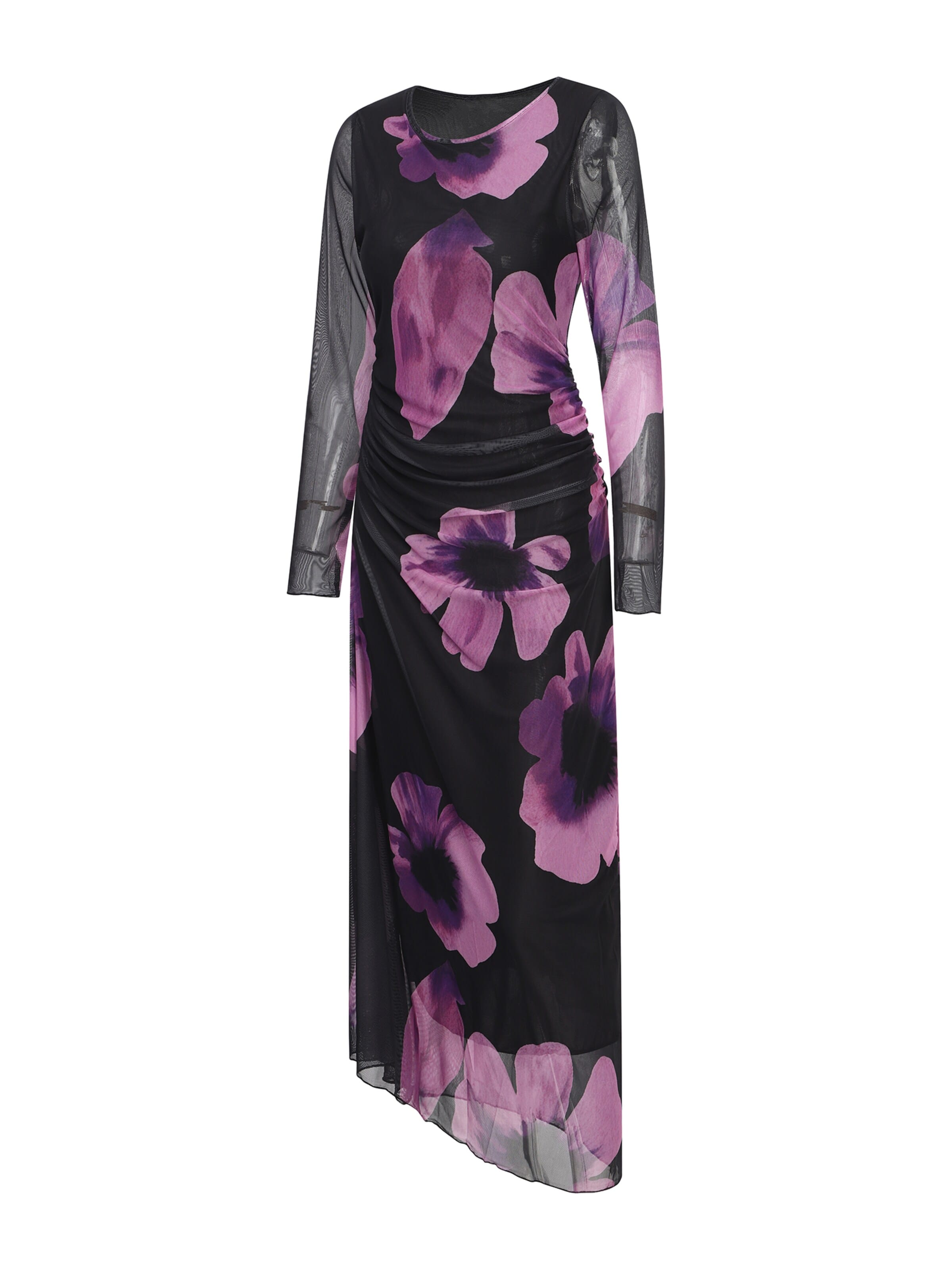 LapaPlus Kokerjurk 'Women Dress' in Lila