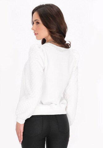 faina Sweatshirt in White