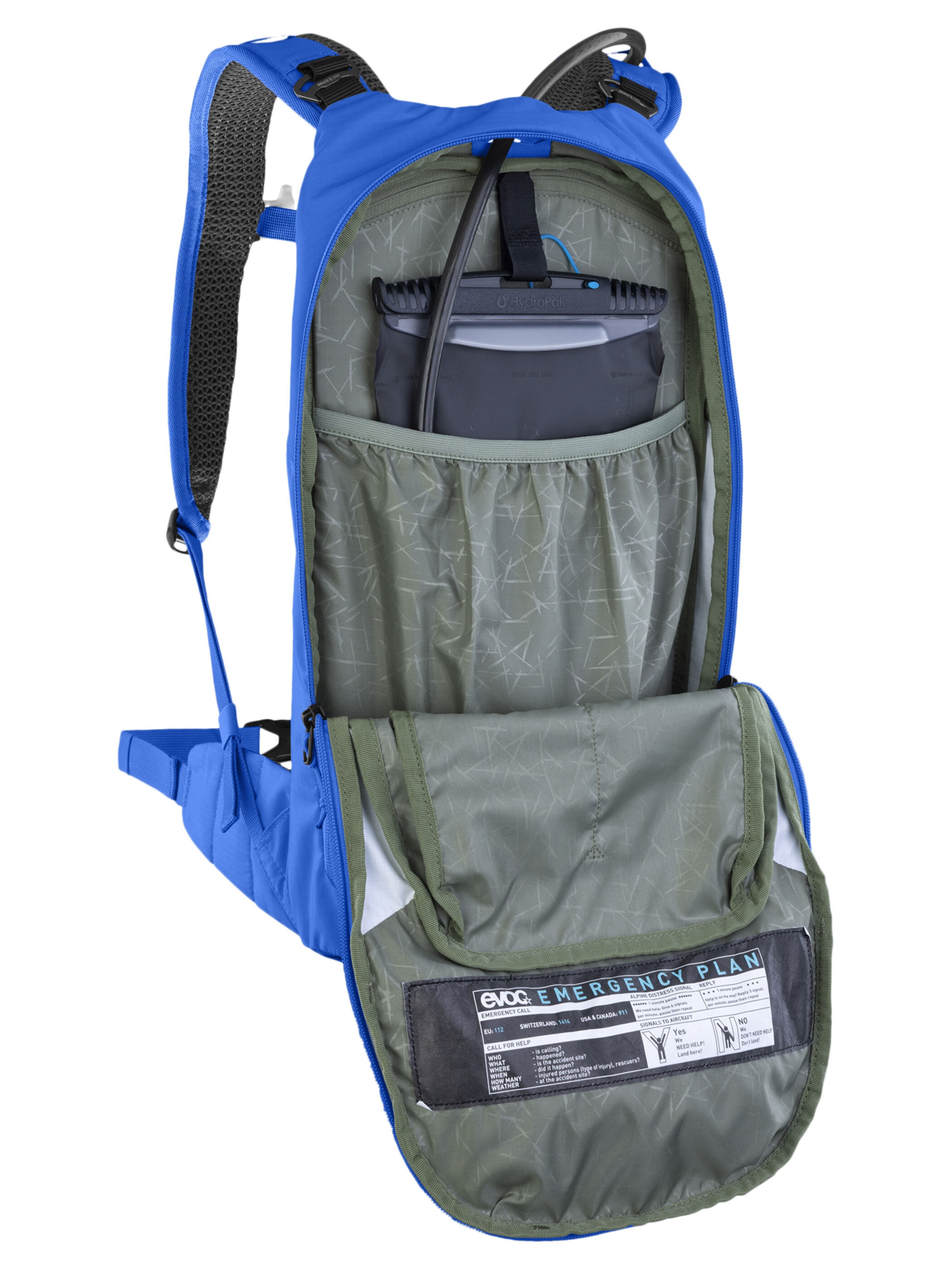 EVOC Rucksack 'STAGE 6 + HYDRATION BLADDER 2' in Blau