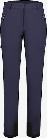 Regular Pantalon outdoor 'Bonifay' ICEPEAK en bleu : devant