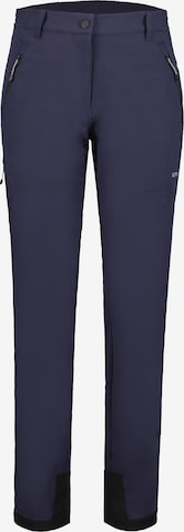 ICEPEAK - regular Pantalón de montaña 'Bonifay' en azul: frente