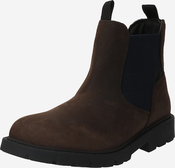 GEOX Boots in Brown: front