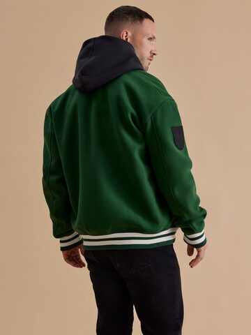 DAN FOX APPAREL Between-season jacket 'Gerrit' in Green