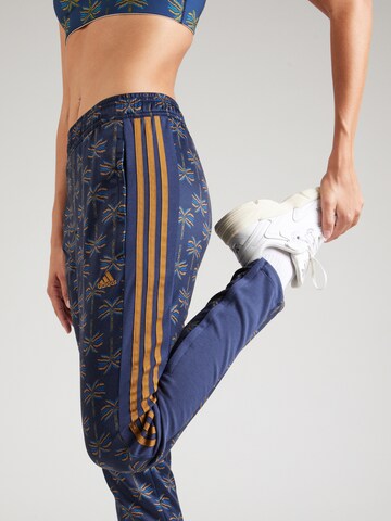 ADIDAS SPORTSWEAR Tapered Sporthose 'Adidas x FARM Rio Tiro' in Blau
