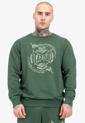 Tapout - Sudadera 'Spirit' en verde: frente