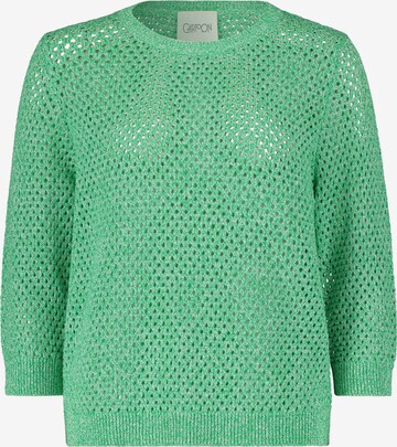 Cartoon Sweater in Green: front