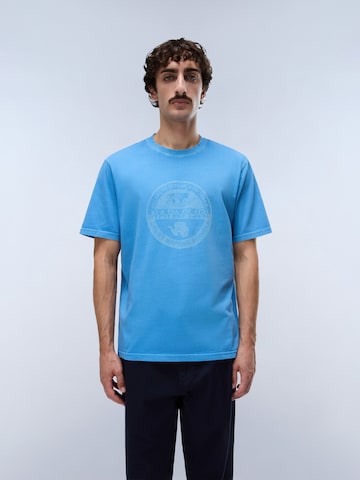 NAPAPIJRI Shirt 'S-Bollo' in Blue: front