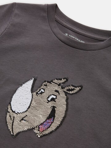 T-Shirt TOM TAILOR en gris