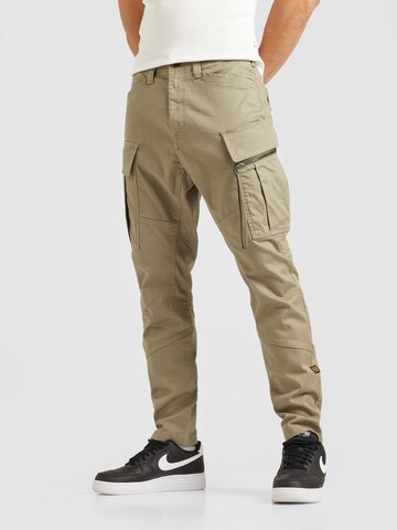 G-STAR Skinny Cargo nadrágok - zöld: elől
