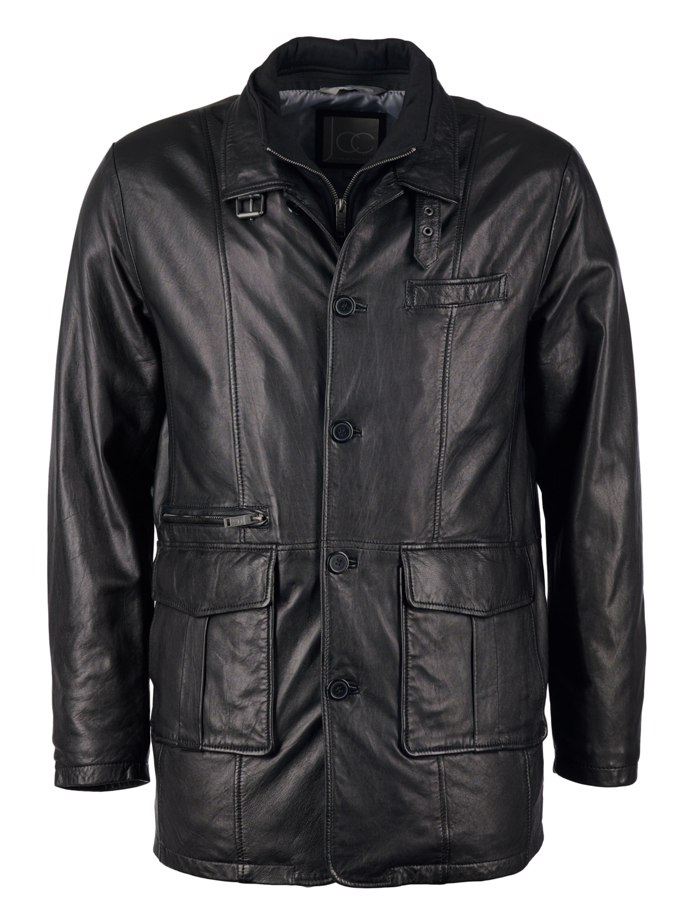 JCC Tussenjas '3102236' in Zwart: voorkant