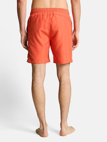 TOM TAILOR Zwemshorts in Oranje