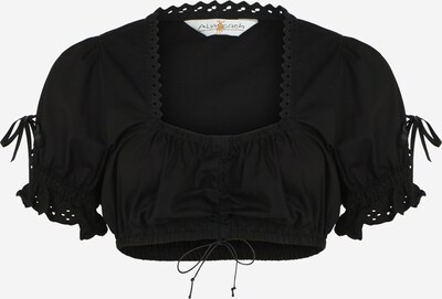 ALMSACH Blouse folklorique en noir, Vue avec produit