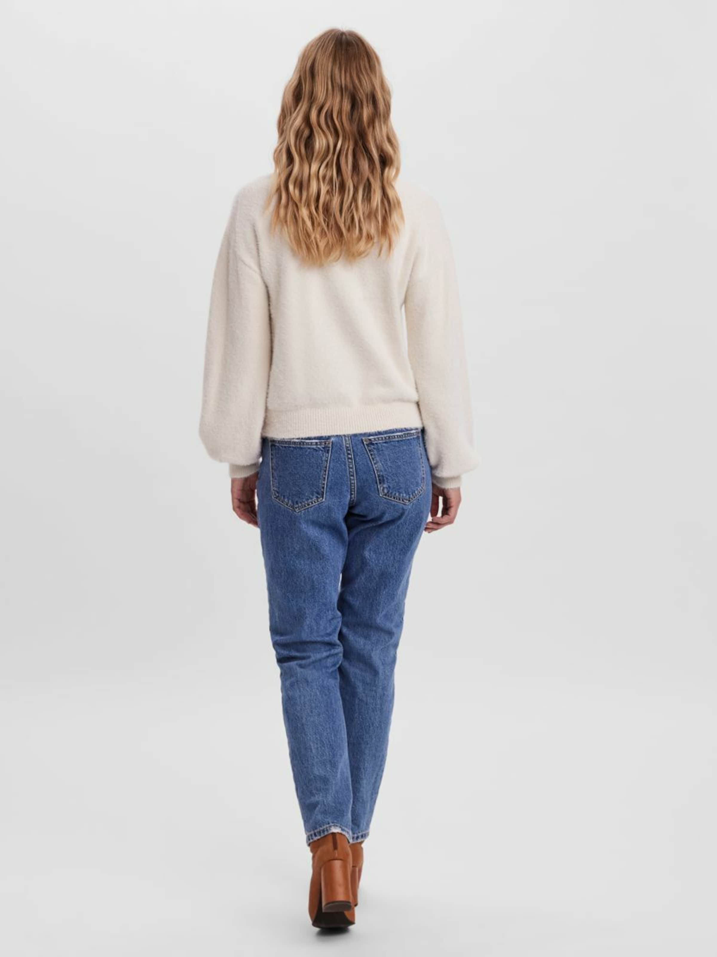 Frauen Pullover & Strick VERO MODA Pullover 'Alva' in Ecru - FI57452 Frauen Pullover & Strick VERO MODA Pullover 'Alva' in Ecru - FI57452