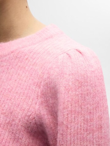 Pull-over 'SLFLulu' SELECTED FEMME en rose