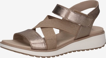 CAPRICE Sandale in Braun: Vorderseite