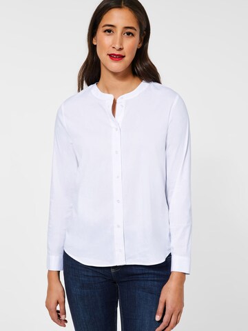 STREET ONE Bluse in Weiß: Vorderseite