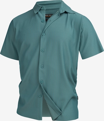 Chemise 'Lamgo' INDICODE JEANS en vert : devant