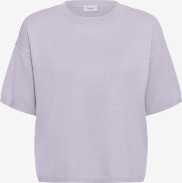 Pull-over SAINT TROPEZ en violet : devant