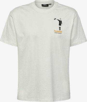 Hummel Performance Shirt in Beige: front