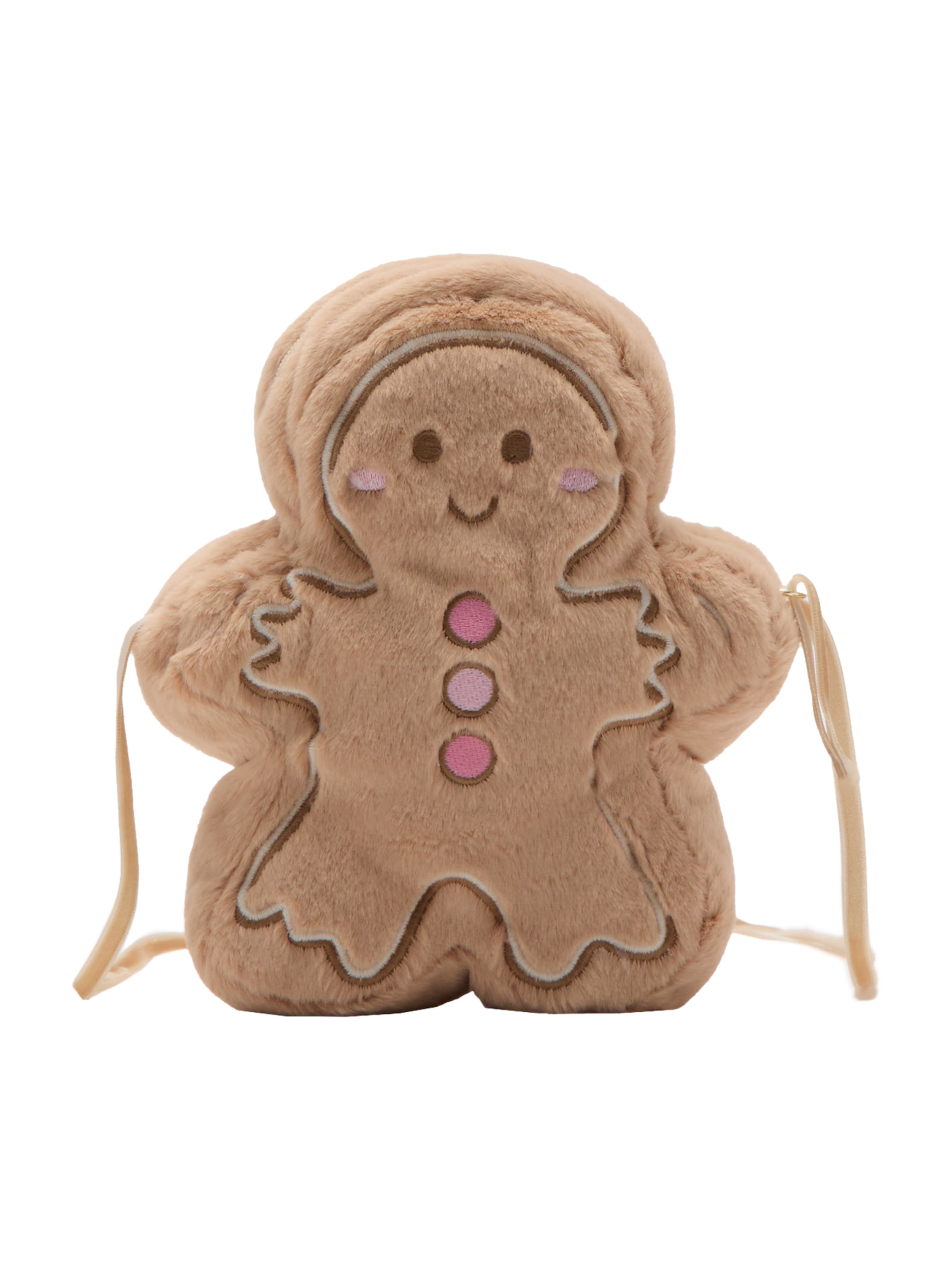 MANGO KIDS Чанта 'GINGER' в бежово: отпред