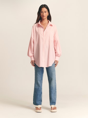 St MRLO - Blusa 'Requisite' en rosa: frente