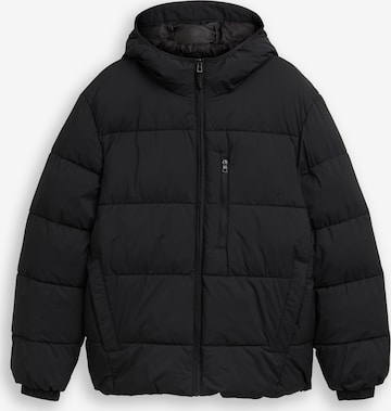 TOM TAILOR DENIM Зимняя куртка в Черный: спереди