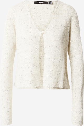 VERO MODA Knit Cardigan 'LEILAN' in Beige: front