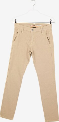 PLEASE Pants in XXS in Beige: front