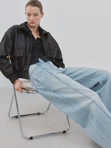 Baggy Jean 'Narciso' MANGO en bleu