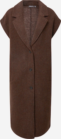 Fransa Vest 'FREVA' in Brown: front