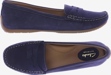 CLARKS Flats & Loafers in 39,5 in Blue: front