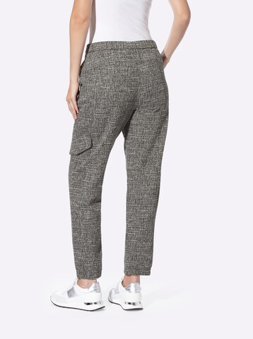 Coupe slim Pantalon cargo heine en gris