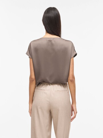 VILA - Top 'VIEllette' en marrón