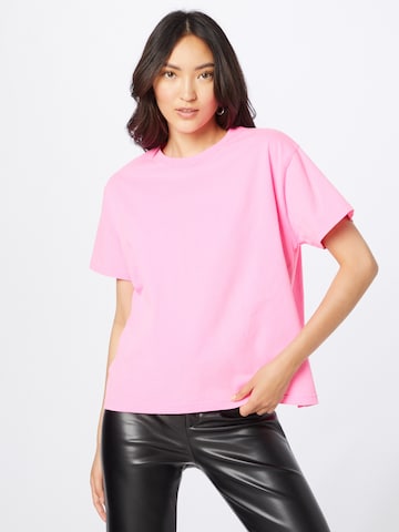 T-shirt AMERICAN VINTAGE en rose : devant