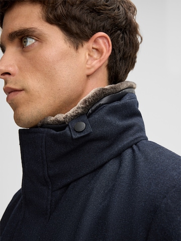 STRELLSON Winterparka ' Flex-Overjacket ' in Blauw